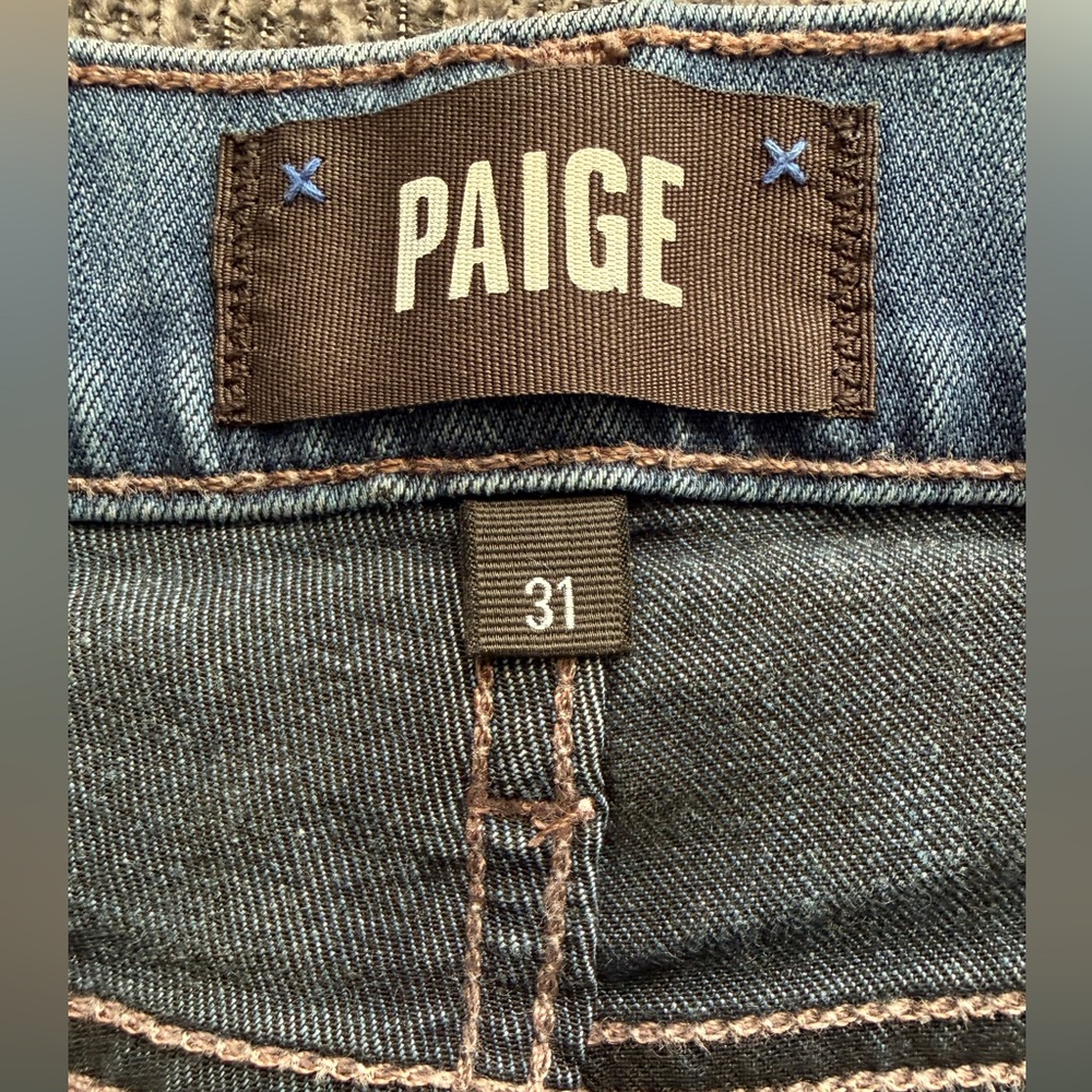 Paige Men's Blue Jeans size 31 - Picture 5 of 6